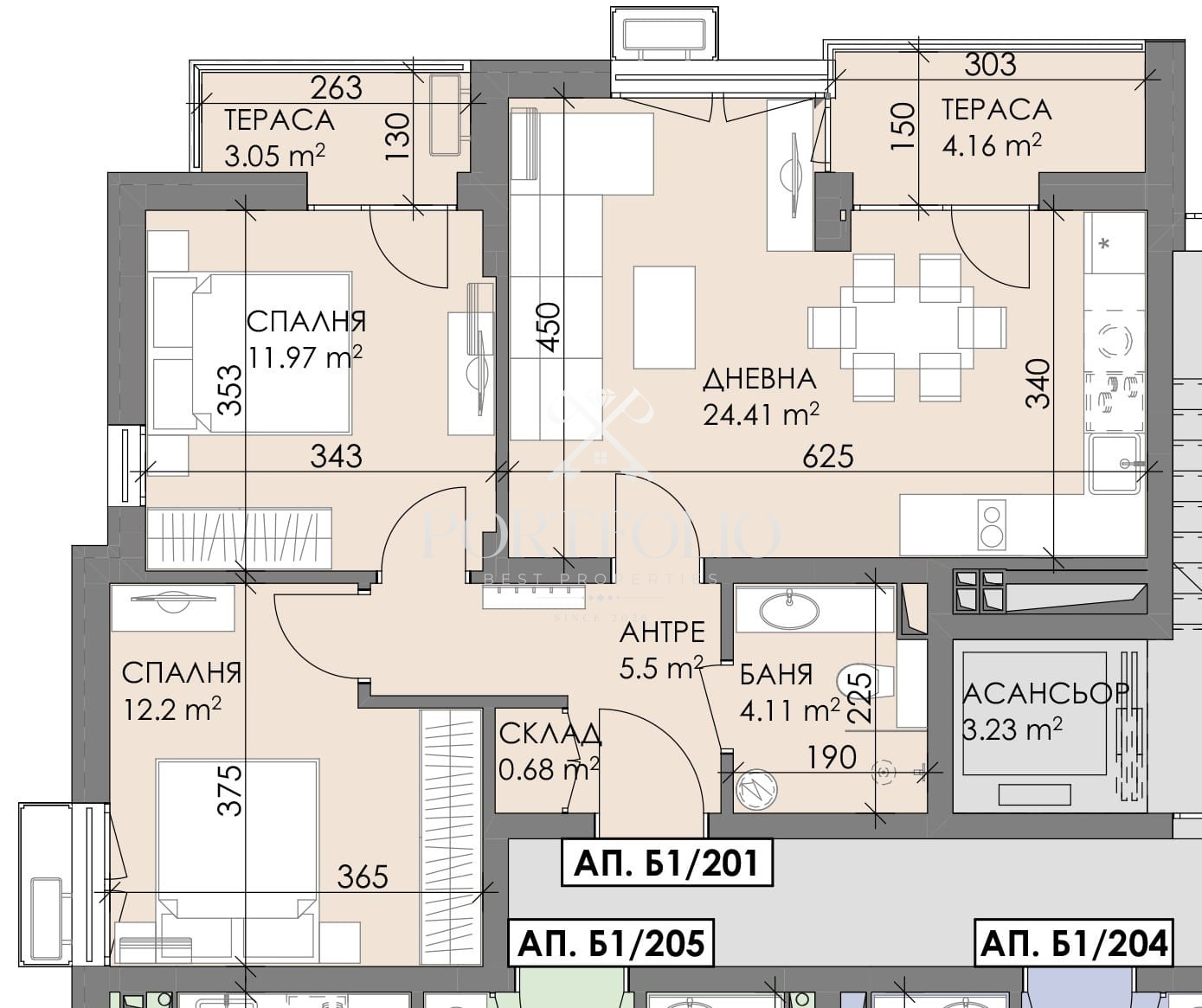 Продава 3-СТАЕН, гр. Бургас, област Бургас, снимка 6 - Апартаменти - 54279198