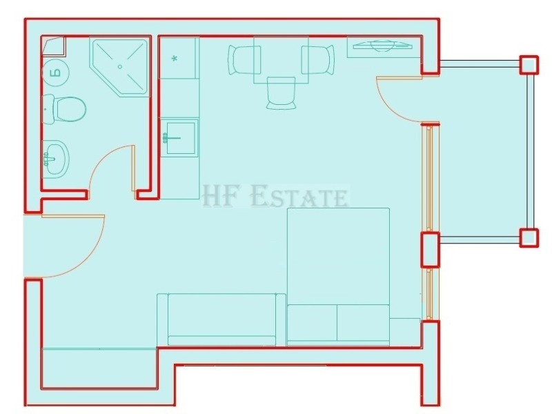 Продава 1-СТАЕН, гр. Бяла, област Варна, снимка 15 - Aпартаменти - 49359460