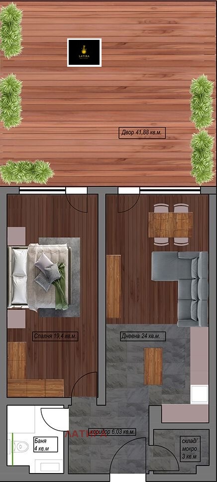Продава  2-стаен град София , Малинова долина , 116 кв.м | 60543281 - изображение [16]