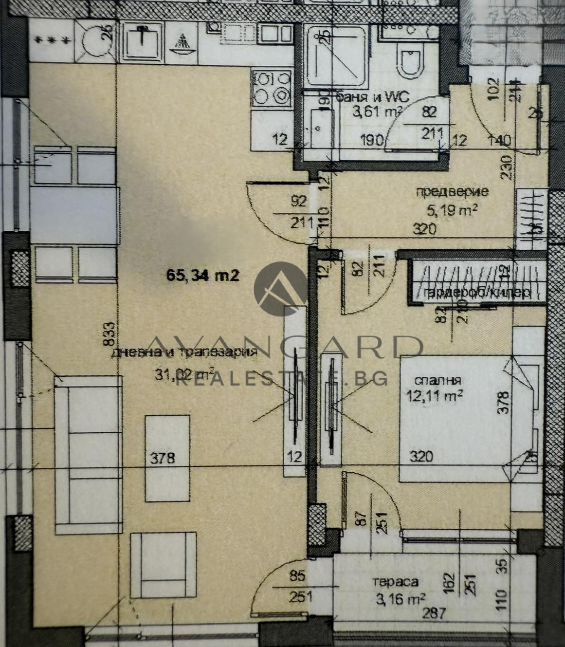 Продава 2-СТАЕН, гр. Пловдив, Тракия, снимка 8 - Апартаменти - 53709764