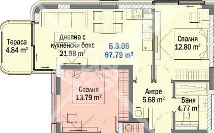 Продава 2-СТАЕН, гр. Китен, област Бургас, снимка 2 - Aпартаменти - 48893490