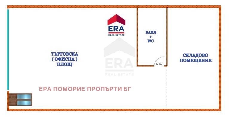 Til salg  Butik region Burgas , Pomorie , 52 kvm | 61696579 - billede [7]