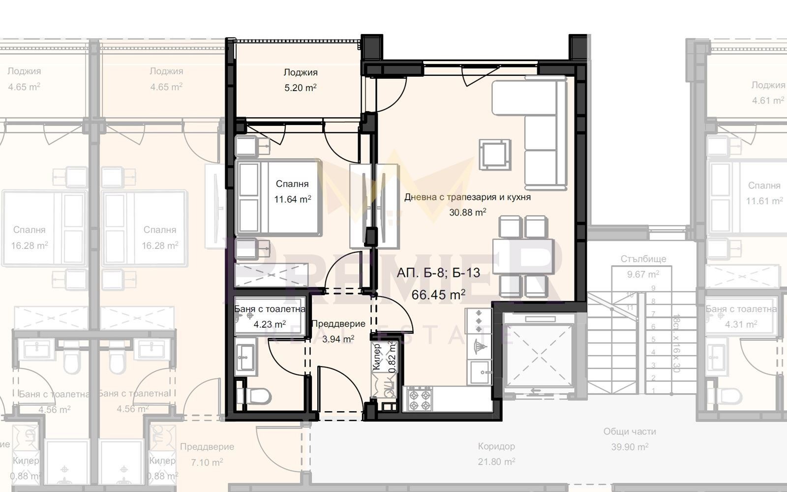 Продава 2-СТАЕН, гр. Пловдив, Остромила, снимка 2 - Апартаменти - 56114630