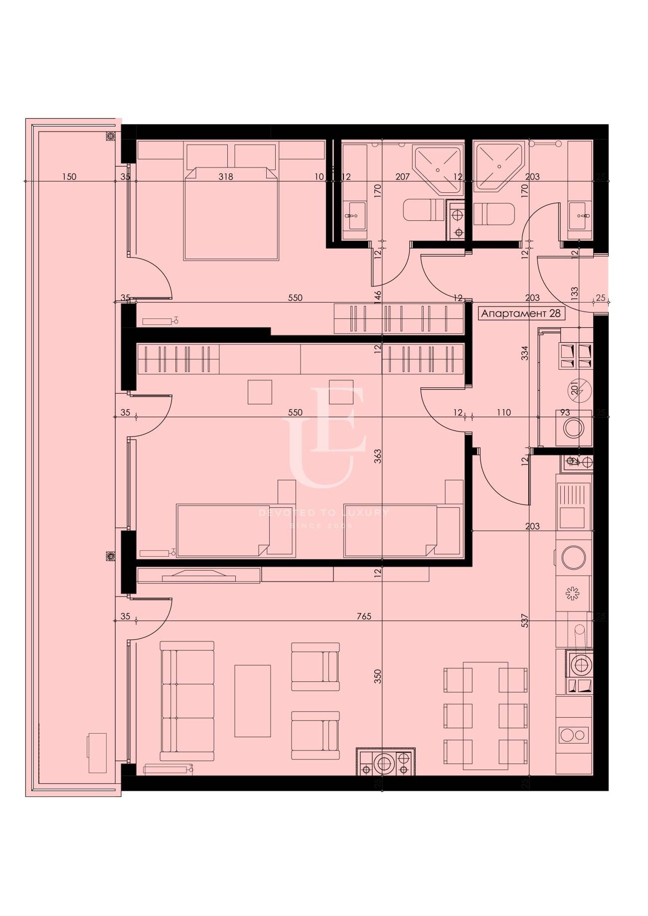 Продава 3-СТАЕН, гр. София, Кръстова вада, снимка 7 - Апартаменти - 54063190