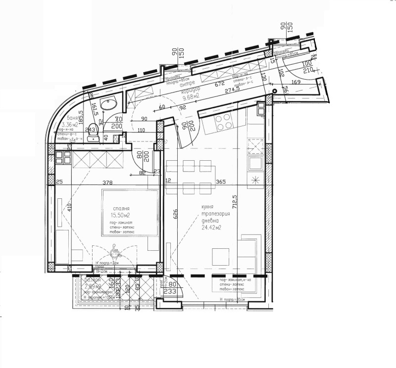 Продава 2-СТАЕН в град Варна, Виница - 83 кв.м / 124 000 € » 242 522.92 лв., ЕРА ПАРАДАЙС