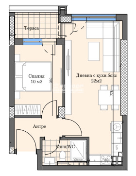 1 camera da letto Karshiiaka, Plovdiv 5