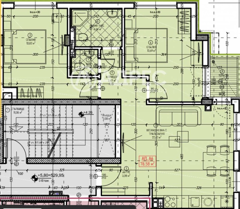 Продава 3-СТАЕН, гр. София, Левски В, снимка 3 - Aпартаменти - 47419401