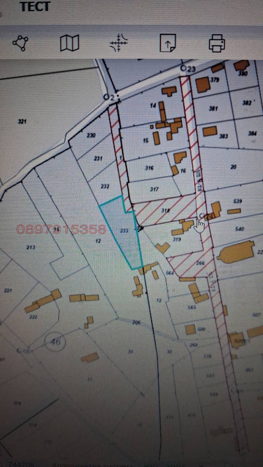 Продава ПАРЦЕЛ, с. Езерец, област Добрич