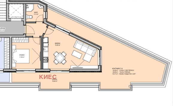 Продава 2-СТАЕН, гр. София, Дружба 1