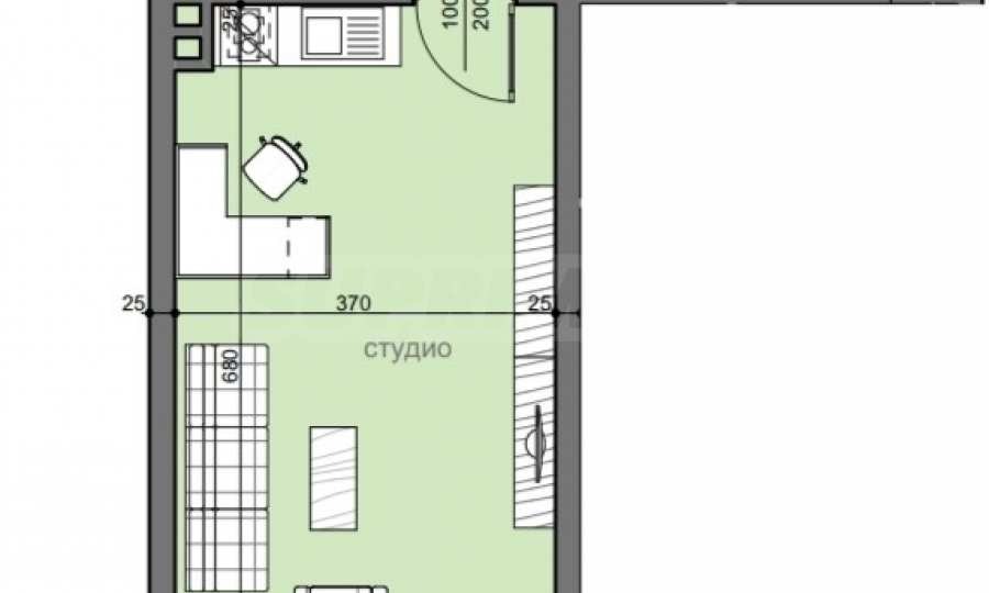 Продава 1-СТАЕН, гр. Несебър, област Бургас