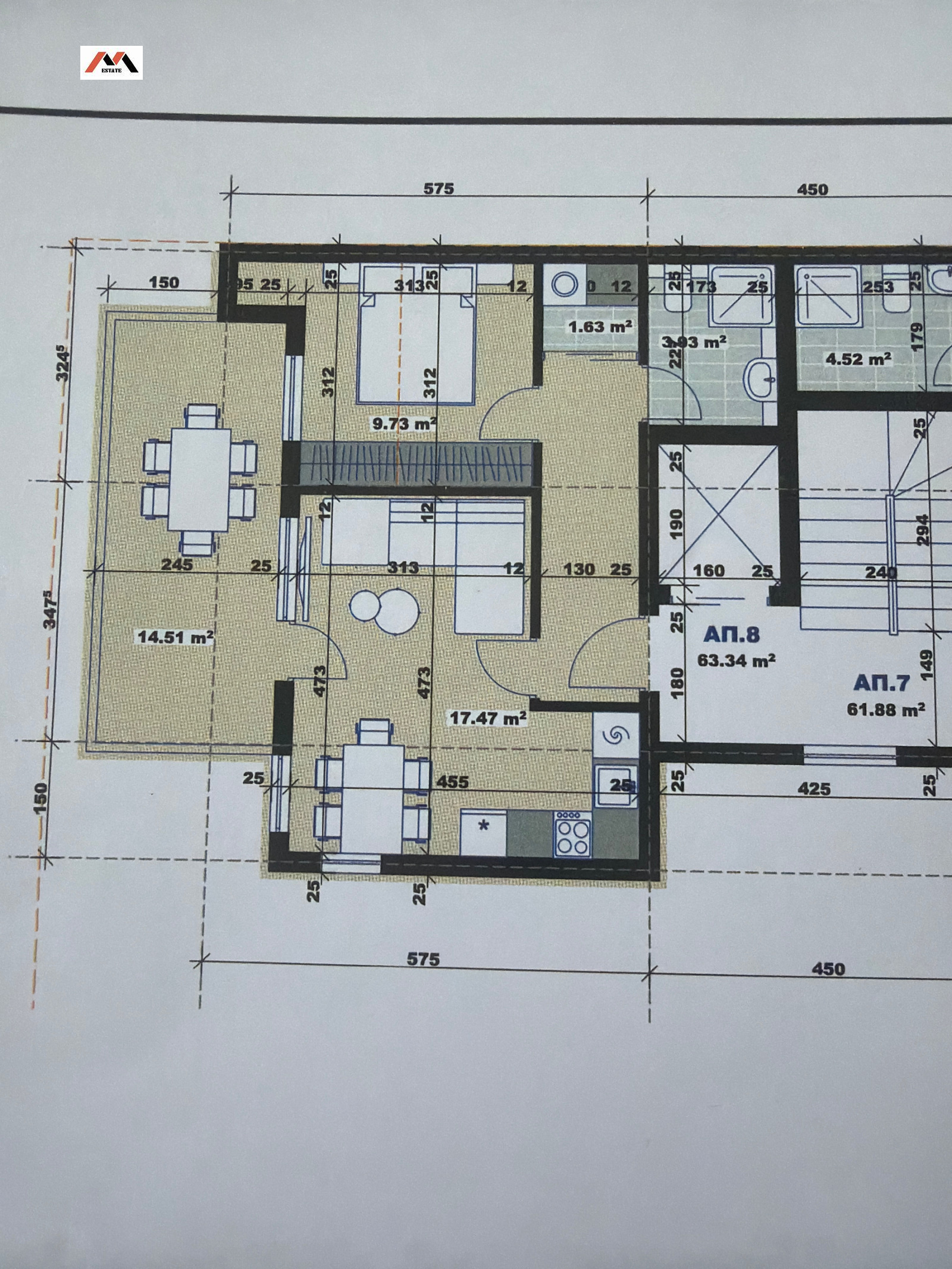 Продава 2-СТАЕН, гр. Стара Загора, ОРБ, снимка 2 - Апартаменти - 55539422