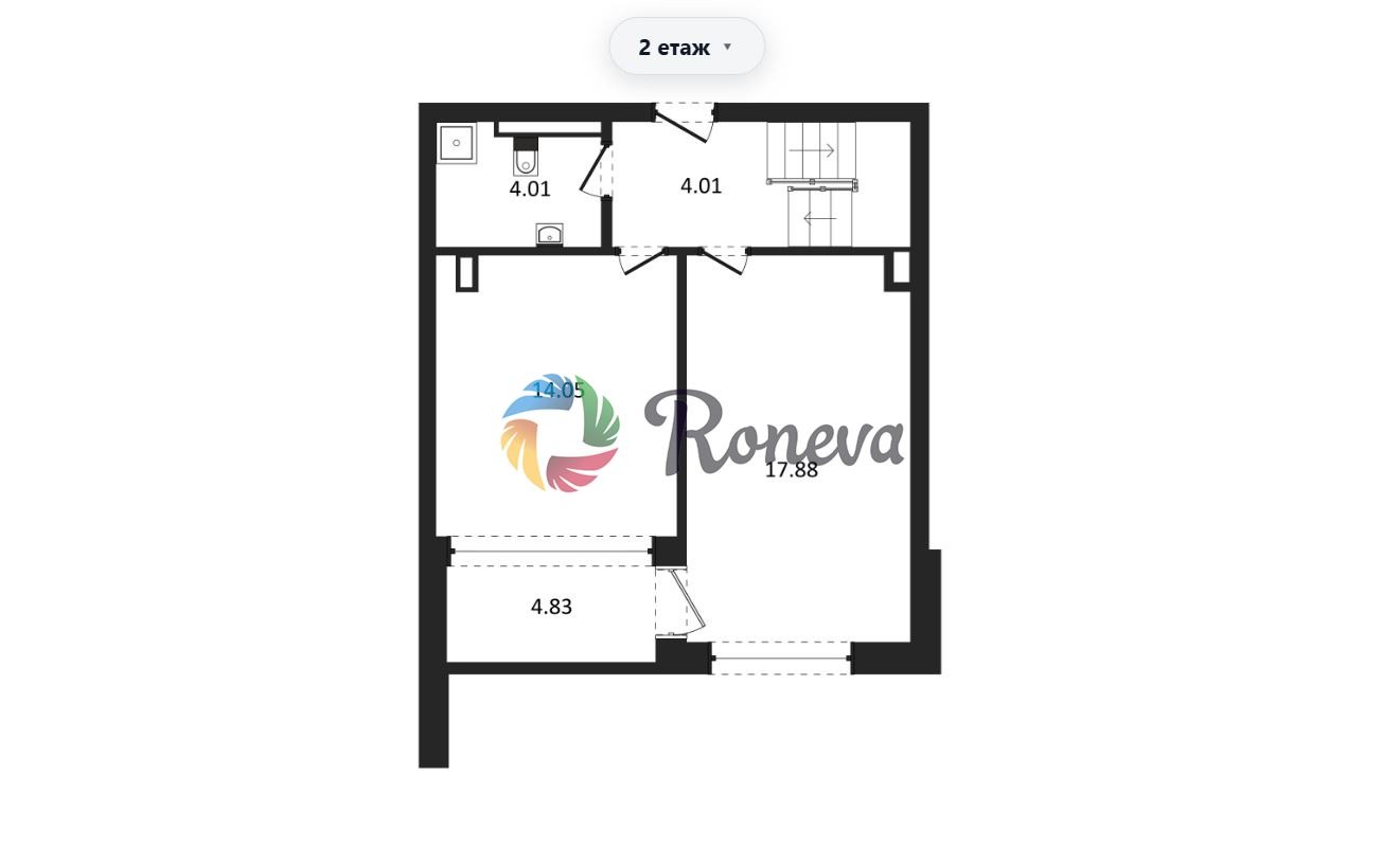 Продава МЕЗОНЕТ, гр. Варна, м-т Горна Трака, снимка 3 - Апартаменти - 55652548