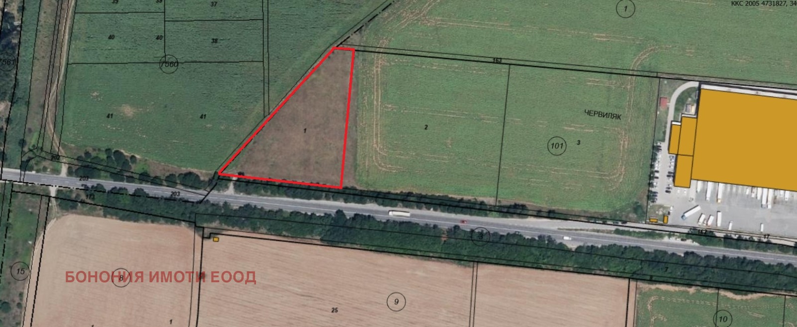 Продава ПАРЦЕЛ, гр. София, с. Горни Богров, снимка 2 - Парцели - 55900353