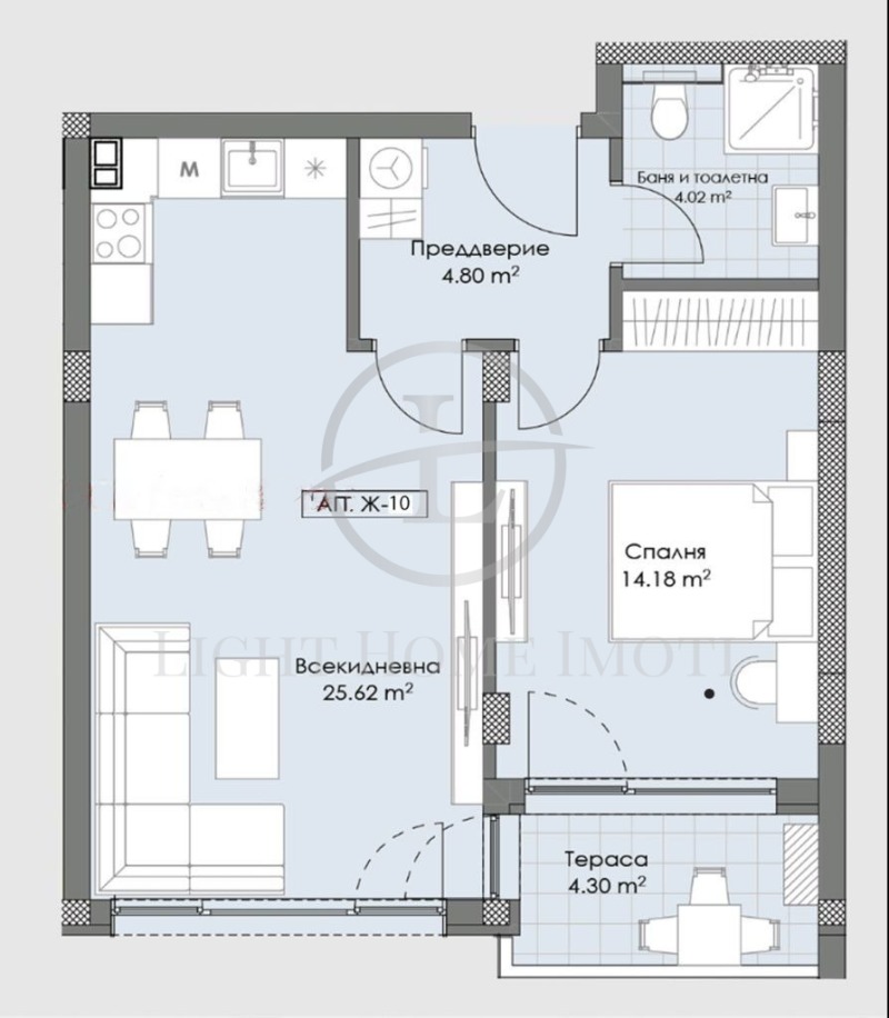 À venda  1 quarto Plovdiv , Ostromila , 73 m² | 13907097 - imagem [3]