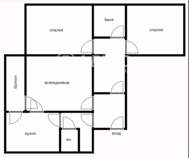 À venda  2 quartos Sofia , Banichora , 82 m² | 12204737 - imagem [4]