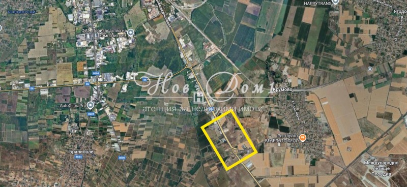 Продава ПАРЦЕЛ, гр. Пловдив, Индустриална зона - Юг