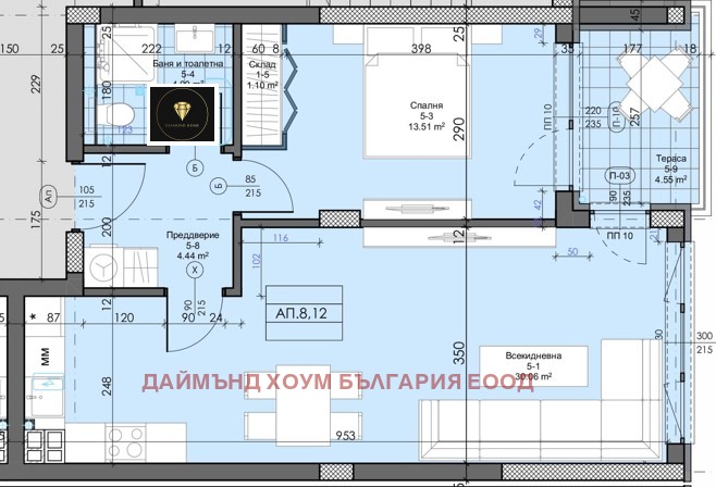 Продава  2-стаен област Пловдив , гр. Асеновград , 77 кв.м | 83283311 - изображение [2]