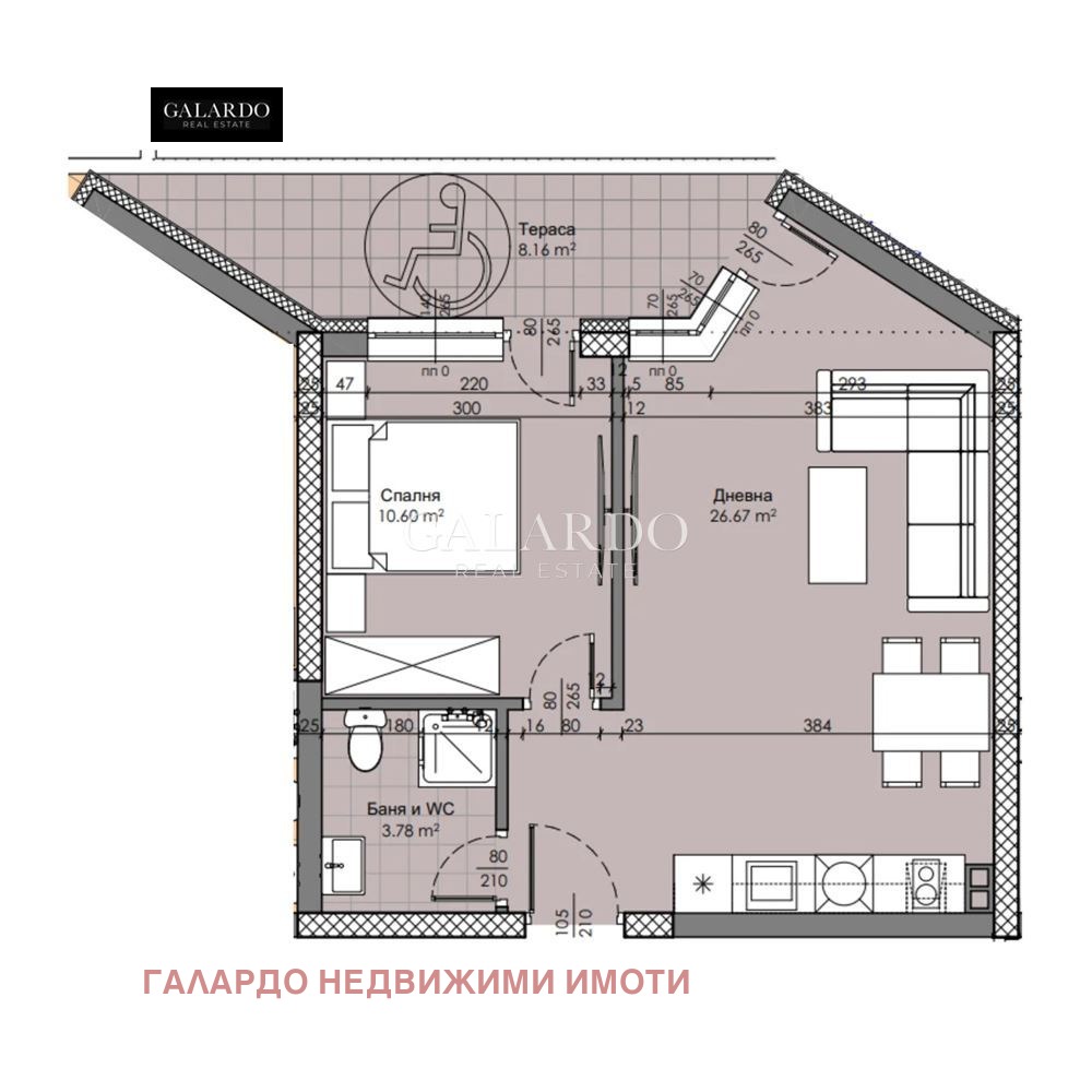 Продава 2-СТАЕН, гр. Пловдив, Христо Смирненски, снимка 2 - Апартаменти - 53465752