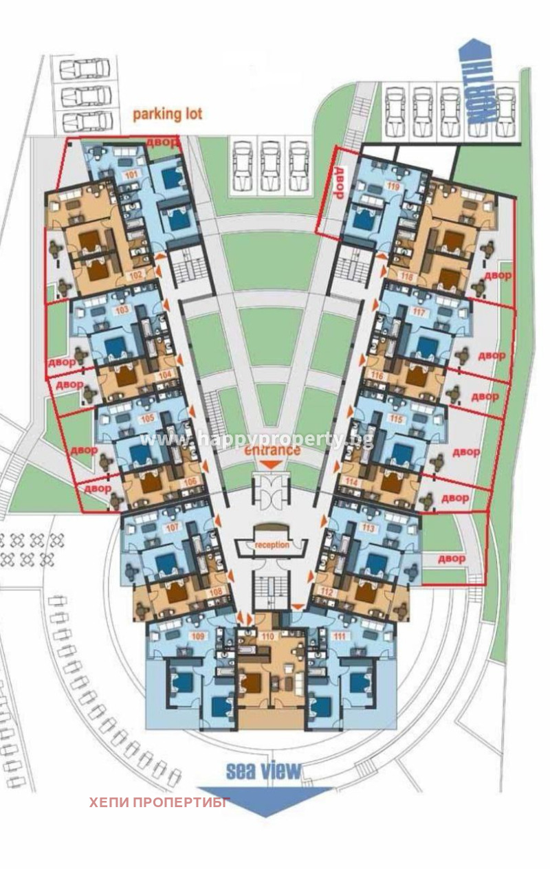 Til salgs  1 soverom region Burgas , Sveti Vlas , 58 kvm | 36826830 - bilde [15]