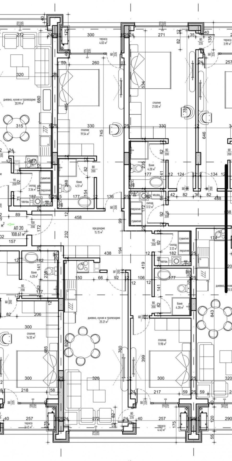 Продаја  2 спаваће собе Софија , Малинова долина , 134 м2 | 49584125 - слика [12]
