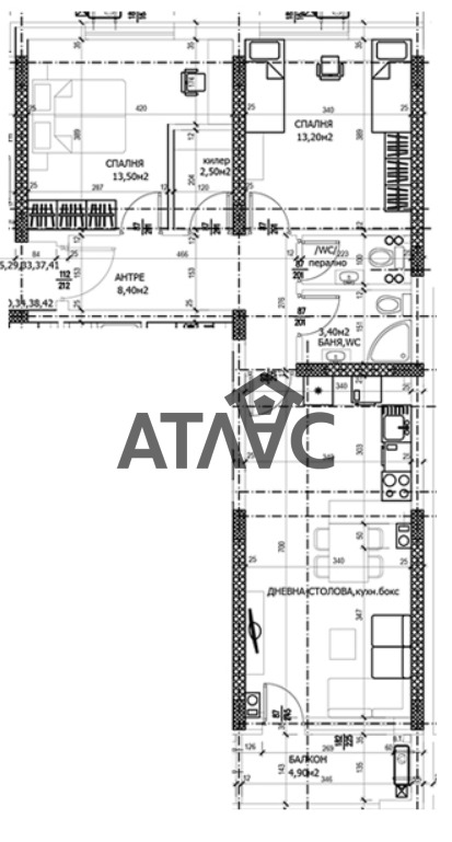 Продава 3-СТАЕН, гр. Пловдив, Тракия, снимка 10 - Апартаменти - 54085115