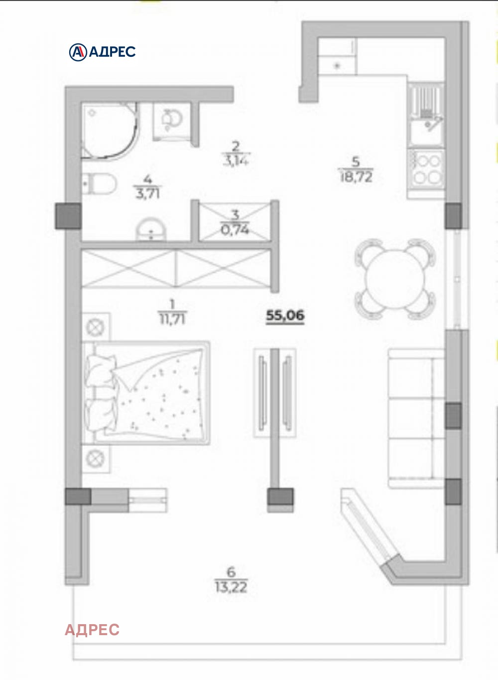 Продава 2-СТАЕН, гр. Варна, к.к. Чайка, снимка 5 - Апартаменти - 54406511