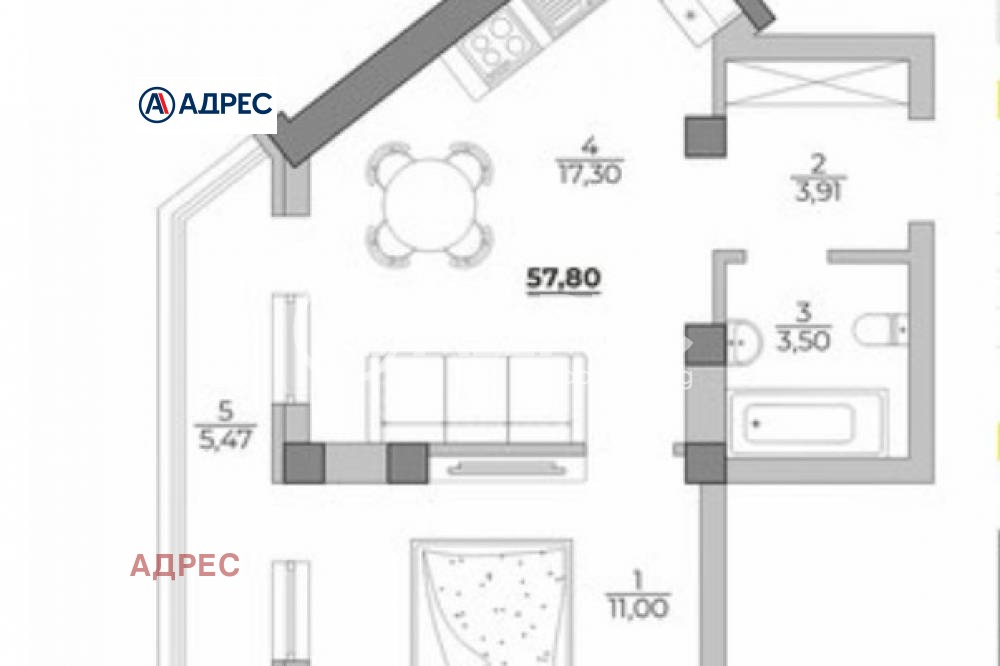 Продава 2-СТАЕН, гр. Варна, к.к. Чайка, снимка 10 - Апартаменти - 54406511