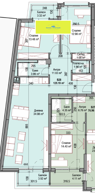Продава  3-стаен град София , Подуяне , 125 кв.м | 50624847