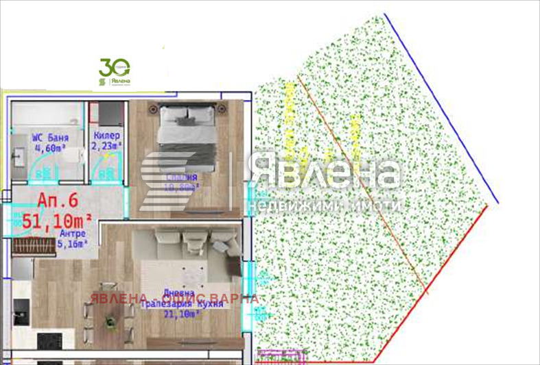 Продава 2-СТАЕН, гр. Варна, Виница, снимка 5 - Aпартаменти - 49578911