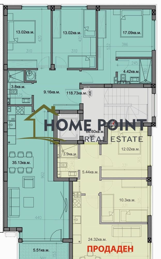Продаја  3 спаваће собе Варна , Бриз , 145 м2 | 66931907 - слика [5]