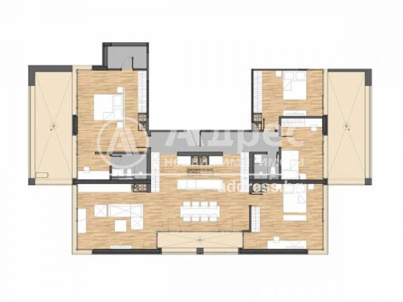 Myytävänä  3+ makuuhuone Sofia , Bojana , 243 neliömetriä | 23184048 - kuva [3]