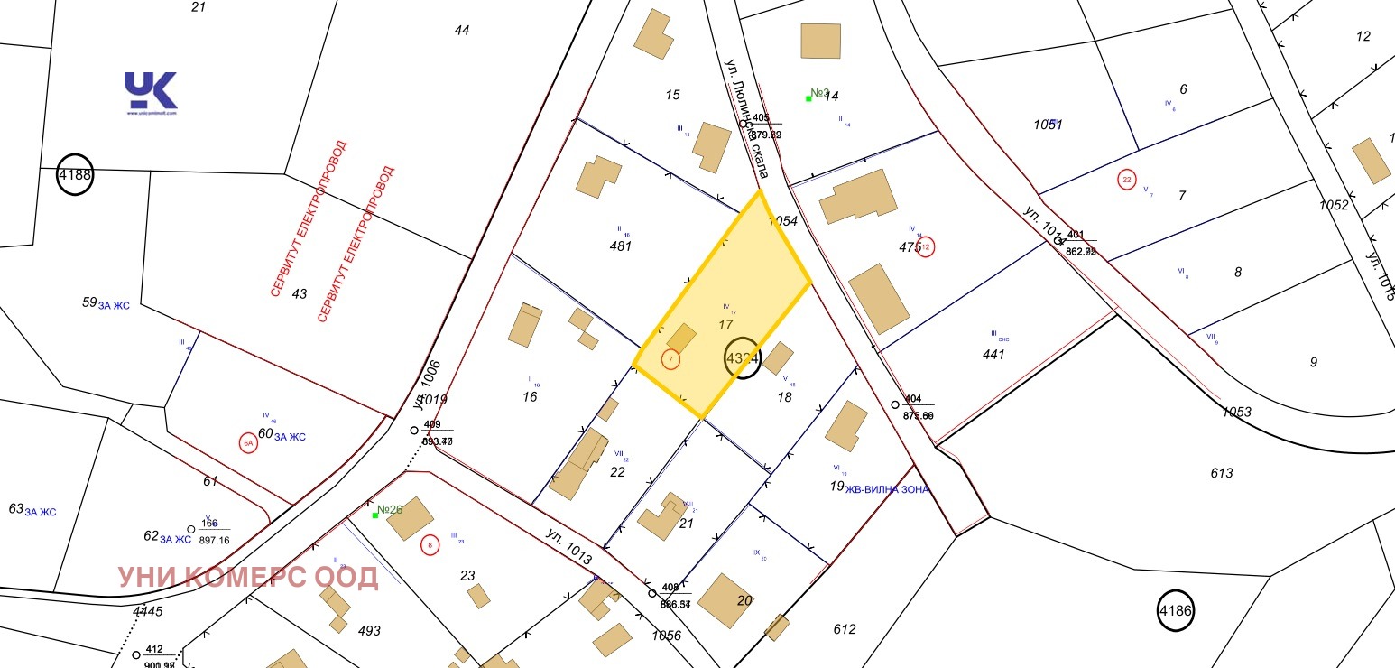 Продава ПАРЦЕЛ, гр. София, Горна баня, снимка 2 - Парцели - 53969554