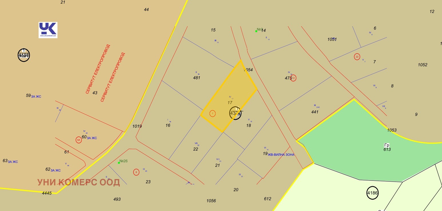 Продава ПАРЦЕЛ, гр. София, Горна баня, снимка 2 - Парцели - 53969554