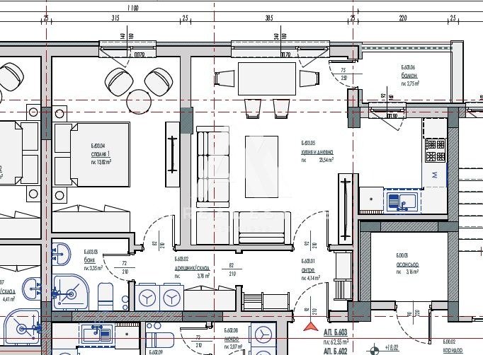 Te koop  1 slaapkamer Pleven , Sjirok tsentar , 70 m² | 76466526 - afbeelding [3]