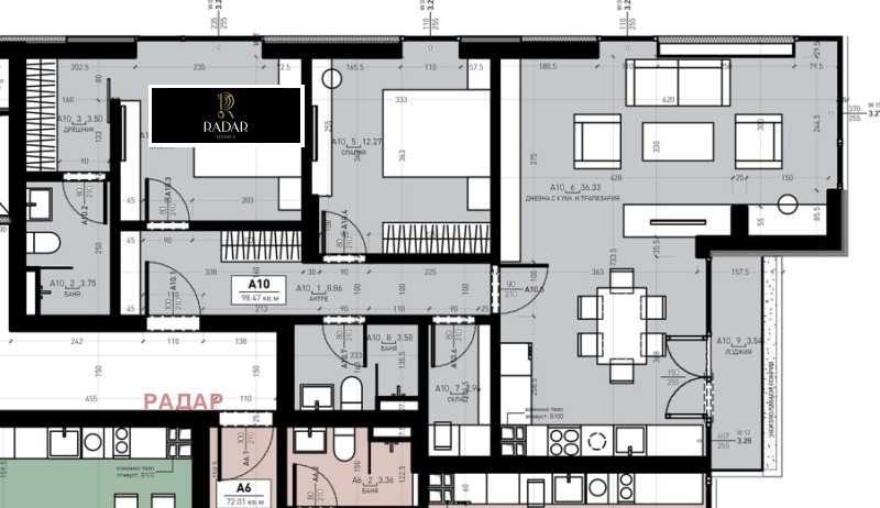 Продава  3-стаен град София , Дружба 2 , 118 кв.м | 24607764