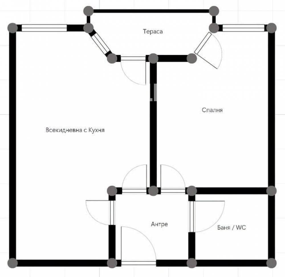 Продава 2-СТАЕН, гр. Бургас, Зорница, снимка 3 - Апартаменти - 56525821