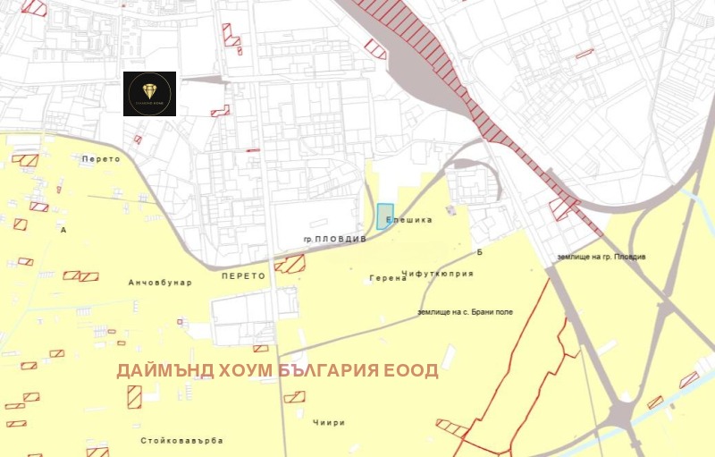 Продава ПАРЦЕЛ в област Пловдив, с. Браниполе - 15630 кв.м / 781 500 € » 1 528 481.15 лв., ДАЙМЪНД ХОУМ БЪЛГАРИЯ ЕООД