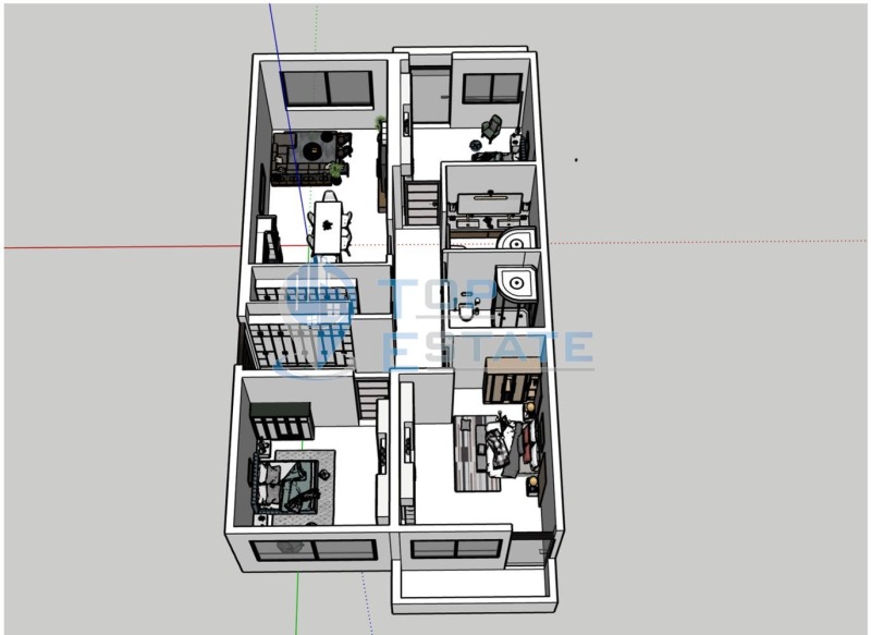 Продава  4-стаен град Велико Търново , Бузлуджа , 135 кв.м | 35816242 - изображение [2]