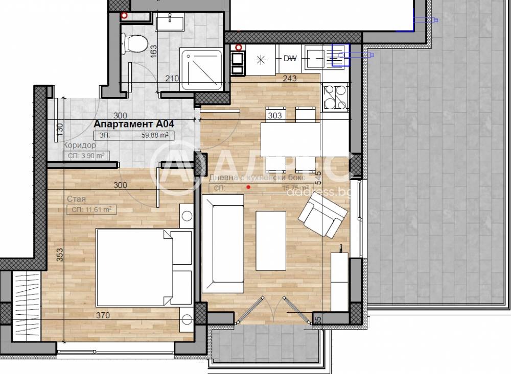 Продава 2-СТАЕН, гр. София, Манастирски ливади, снимка 4 - Апартаменти - 55032994