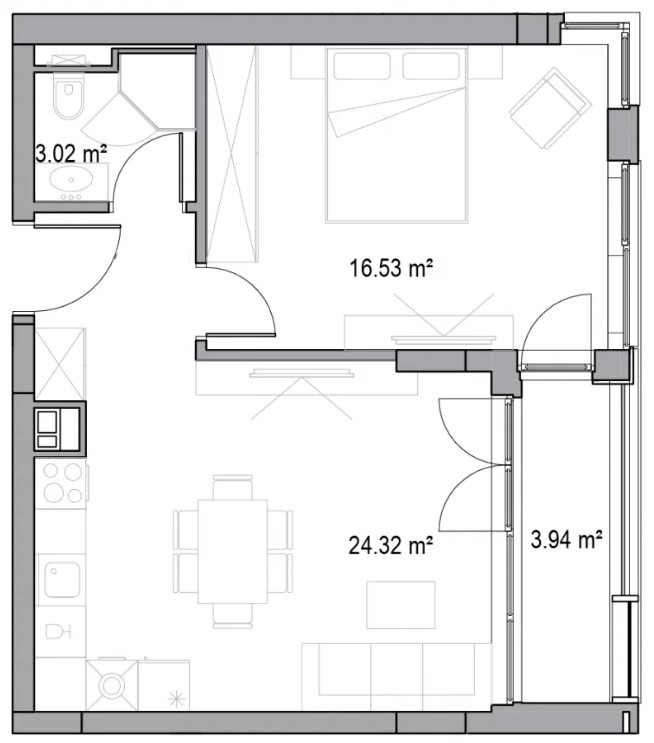 Na sprzedaż  1 sypialnia Plowdiw , Christo Smirnenski , 66 mkw | 51486751 - obraz [2]