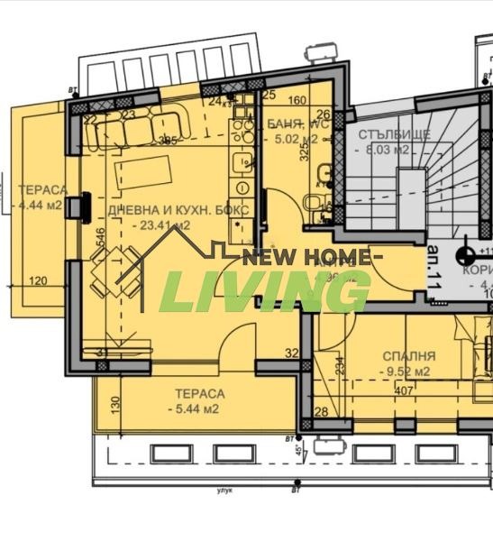 Продава 2-СТАЕН, гр. Пловдив, Коматево