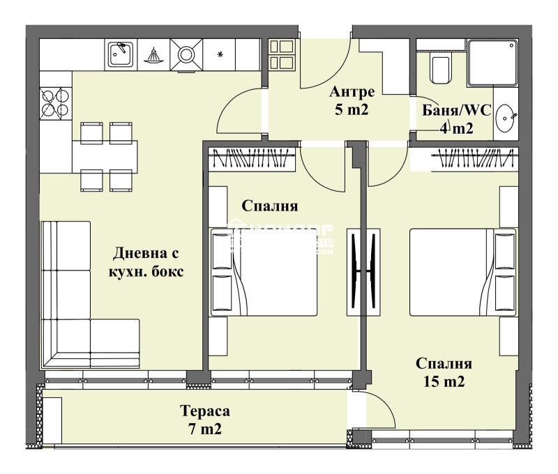 Продава  3-стаен град Пловдив , Център , 86 кв.м | 44967935 - изображение [5]