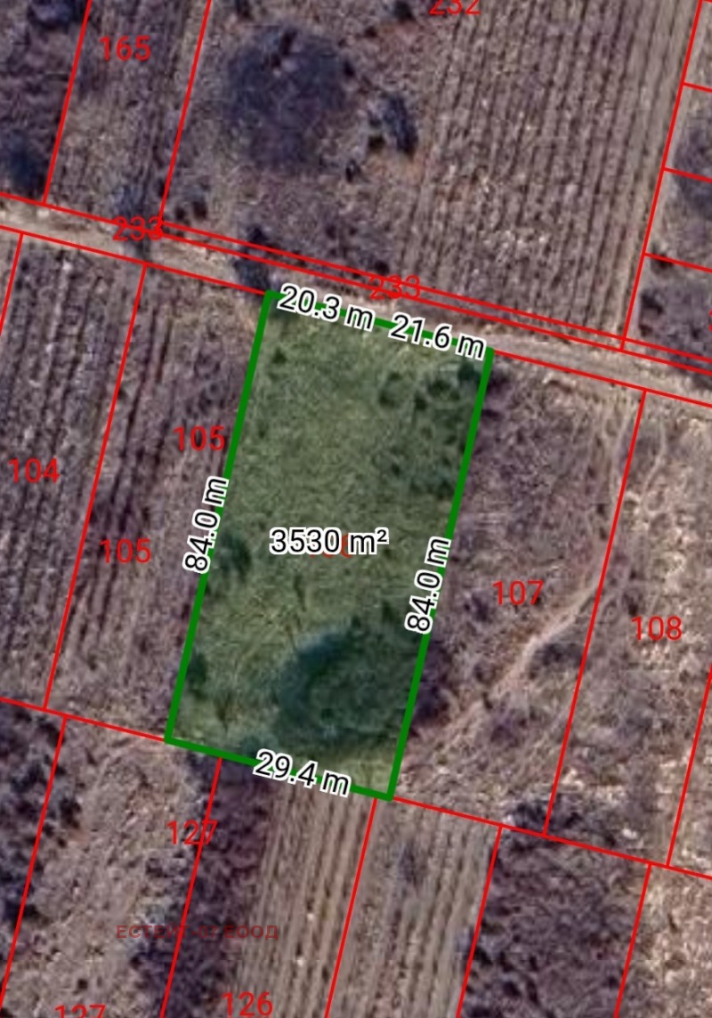 In vendita  Complotto regione Plovdiv , Parvenets , 3530 mq | 57135699