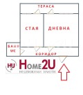 Продава 2-СТАЕН, град София, Център • 224999 € / 440059.79 лв. • 44300954 8