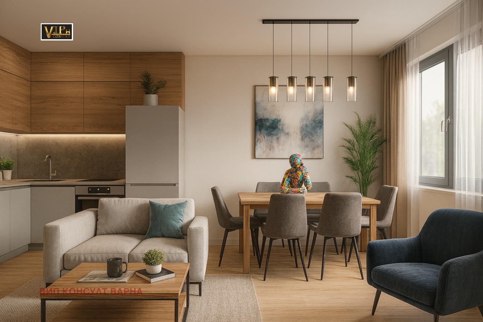 Продава 3-СТАЕН, гр. Варна, Лятно кино Тракия, снимка 2 - Апартаменти - 52397656