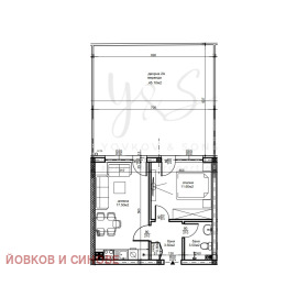 1 chambre Belomorski, Plovdiv
