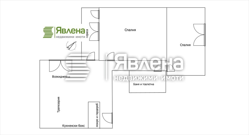 Na prodej  2 ložnice Sofia , Reduta , 85 m2 | 94156701 - obraz [12]