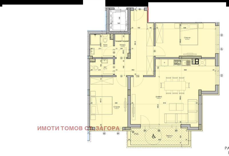 Na sprzedaż  2 sypialnie Stara Zagora , Żeleznik - centar , 147 mkw | 55515892 - obraz [5]