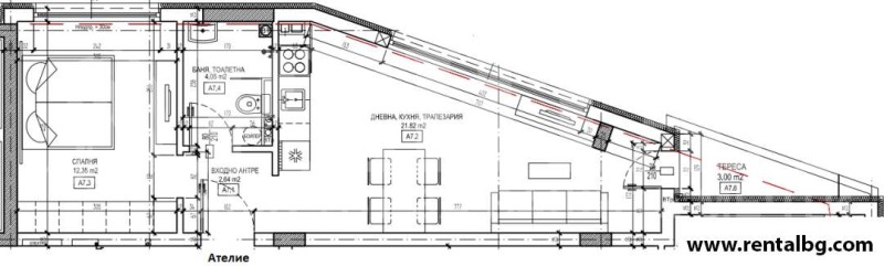 Продава 2-СТАЕН, гр. Пловдив, Кючук Париж, снимка 5 - Aпартаменти - 46819649