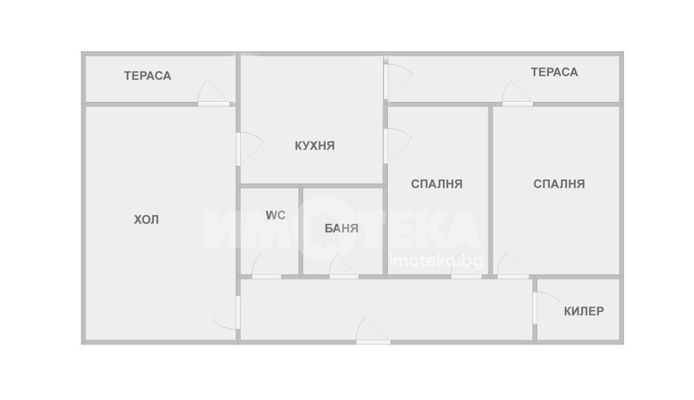 Продава 3-СТАЕН, гр. Варна, Трошево, снимка 5 - Апартаменти - 54592877